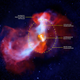 Illustration for article titled Super-massive black hole is a galactic super-volcano